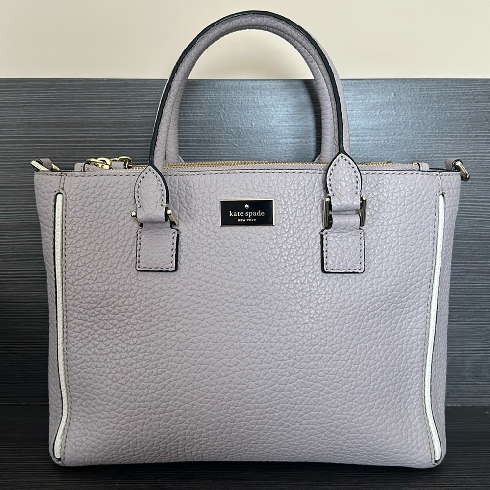 Kate Spade Gray Crossbody Bag